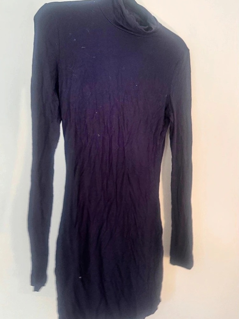 SHEIN Women's Black Long Sleeve Mini Dress Like New